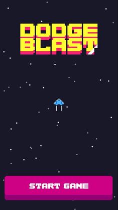 an old school arcade game with space and stars in the background