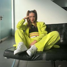 NEW COLLECTION : CLICK ON OUR WEBSITE ⬇️  ⠀ ⠀ ⠀ ⠀ ⠀ (streetwear highsnobiety fashion street styles urban aesthetic outfits men women sneakers hypebeast) Jess Alexander, Rainbow Meme, Neon Clothes, Jessica Alexander, Clothes Brands, Sneaker Trend, Suit Outfit, Paris Mode, Black Rainbow