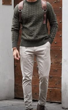 Sweater Outfits Men, Mens Business Casual, Herren Style, Mens Business, Classy Outfits Men, Old Money Outfits