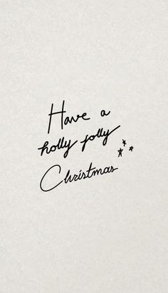 there is a handwritten message on the back of a white sheet that says have a holly berry christmas