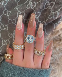 Sand Color Nails, Cute Nails Design, Marble Inspiration, Mood Nails, Sand Nails, Black Nails With Glitter, Nail Piercing, Finger Nail Art, Nude Nail Designs