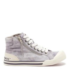 Jazzin Grey Tie-Dye High Top Sneaker - Rocket Dog® Tie Your Shoes, Womens High Top Shoes, Fashion Shoes Sneakers, Grey Tie Dye, Tie Dye Cotton, 90s Outfit, Grey Tie, Lace Sneakers, High Top Sneaker