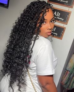 -Goddess locs are back in motion !😎🤍p 🖤1 Fav Goddess locs perimeter 🖤Time:4 hrs or less ✨ JUly BOOKINGS ARE OPEN 🤍🤍💫 📍MATTESON IL #fauxlocs #fauxlocschicago #chicagohairstylist #locs #naturalhairstyles #blackhair #blackhairstyles #goddess Goddess Locks, Half Braid, Half Wig, Hair Twist, Twist Styles, Goddess Locs, Hair Twist Styles, Half Wigs, Latch Hook