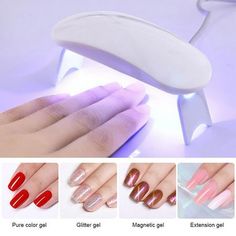 ysgfhgjw Led Manicure Lamp 6w Manicure Phototherapy Lamp Nail Lamp Intelligent Induction Nail Phototherapy Machine 6w Manicure Phototherapy Lamp Nail Lamp Intelligent Induction Nail Phototherapy Machine Feature: Specifications: size and foldable design, easy to carry with, very convenient. Weight:35g This machine can be used for drying all nail gel, such as gel, extended gel and LED glue, etc. No harm to your eyes and will blacken your hands. Type: Nail Lamp Gender: Women's Material: ABS Power: Nail Led Lamp, Gel Polish Brands, Gel Nails Long, Uv Nail Lamp, Cheap Nail, Light Nails, Uv Gel Nail Polish, Dryer Machine, Nail Dryer