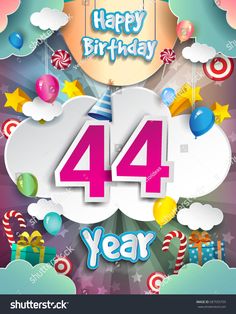 44 birthday party ideas 44 Birthday, 44th Birthday, Birthday Party Ideas, Birthday Celebration, Birthday Parties, Party Ideas