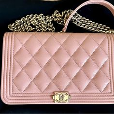 Chanel Boy Small, Light Pink, Grained Calf Skin Leather Bag. Silver Tone Hardware. 2024 March Brand New Bag. Never Used And No Sign Of Any Scratch Or Any Marks. Elegant Crossbody Bag With Grained Texture, Luxury Caviar Leather Evening Bag, Luxury Rectangular Bag With Grained Texture, Designer Caviar Leather Bags For Formal Occasions, Rectangular Bags With Grained Texture For Daily Use, Formal Bags With Grained Texture, Formal Rectangular Bag With Grained Texture, Formal Rectangular Bags With Grained Texture, Elegant Formal Bag With Grained Texture