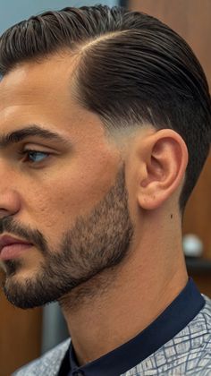 Exploring 39 Unique Comb Over Haircut Men Styles for Every Occasion: From Classic to Textured Low Fade Comb Over, Short Comb Over, Long Hair On Top, Square Face Shape, Glossy Hair