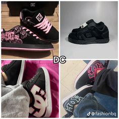 Dc Sneakers, 2000s Shoes, Shoes For School, Car Shoe, Punk Outfits