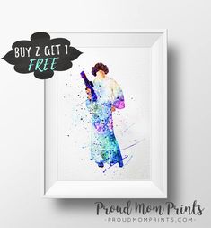 a watercolor painting of a bear with skis on it's back and the words buy 2 get 1 free