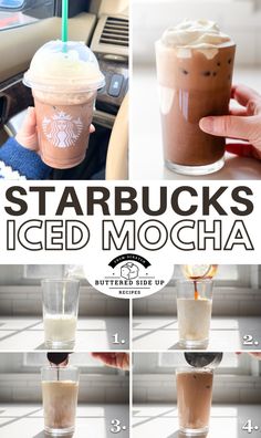 starbucks iced mocha is one of the most popular drinks in america, and it's so easy to make