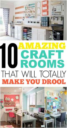 the top 10 amazing craft rooms that will totally make you drool in no time