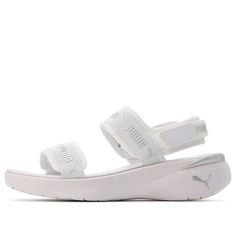 White Synthetic Open Toe Sport Sandals, White Synthetic Sport Sandals For Spring, White Adjustable Sport Sandals For Spring, Adjustable White Sport Sandals For Spring, White Sport Sandals For Beach, White Open Toe Sport Sandals For Spring, White Adjustable Sport Sandals With Removable Insole, White Sport Sandals For Spring, Casual White Adjustable Sport Sandals