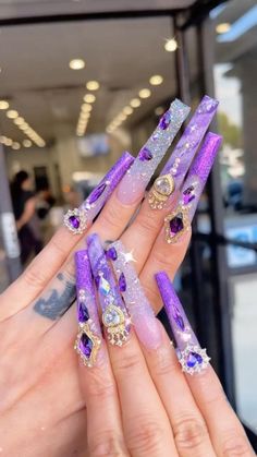 Spring Nail Art Ideas, Nails Luxury, Classy Acrylic Nails