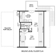 Plan 81786 | Barn-Style Plan with Lift and Second Floor Living Space New Home Designs