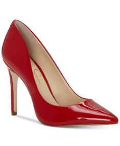 Cassani Pumps, Created for Macy's | macys.com Heels For Ladies, Macys Shoes, Red Wedding Shoes, Comfortable Pumps, Brown Block Heels, Pointy Pumps, Top Women Shoes, Black Stiletto Heels, Jessica Simpson Heels