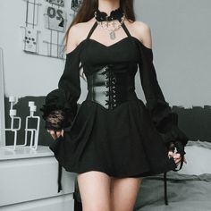 Corset Outfits, E Girl Outfits, Really Cute Outfits, Edgy Outfits, Grunge Outfits