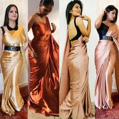 Designer Satin Silk SareeUnstitched Running BlouseBridal | Etsy Blouse Party Wear, Satin Silk Saree, Stylish Actresses, Bridesmaid Saree, Simple Sarees, Blouse Saree, Expensive Clothes, Designer Saree Blouse Patterns, Silk Saree Blouse