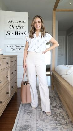 Selección de The Petite High-Rise Perfect … de LTK Business Style, Casual Work Outfit, Work Looks, Work Wardrobe, Big Girl, Business Attire, Petite Fashion, Office Outfits