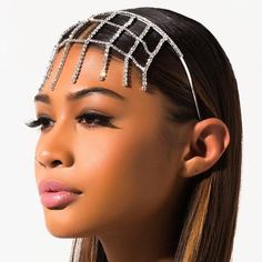 Fine or Fashion: FashionMaterial: RhinestoneType: HeadbandsGender: WomenStyle: TRENDYItem Type: HairwearModel Number: Head ChainShape\pattern: ROUNDItem Type: Hair JewelryType1: Hair AccessoriesType2: Hair HoopType3: HeadbandModel Number: Hair ChainMaterial: RhinestonePackage Included: One Headpiece Head Chain Jewelry, Crystal Hair Band, Hair Accessories Crown, Wedding Gift Items, Wedding Headwear, Ankle Jewelry, Bridal Wedding Hair, Silver Headband, Head Chain