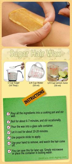 Diy Hair Wax, Wax Recipe, Sugar Wax Recipe, Silky Smooth Legs, Hair Removal Diy, Sugar Waxing, Smooth Legs, Wax Hair Removal, Unwanted Hair Removal