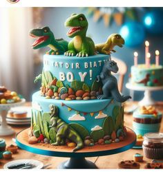 3 Birthday, Dino Birthday, Birthday Cake Kids, 5th Birthday, 4th Birthday, 3rd Birthday, Birthday Cakes, 2nd Birthday, Kids Birthday