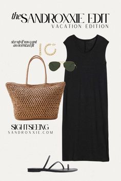 Vacation Outfits Spring, Casual Dress Outfit, Dress Outfit Casual, How To Have Style, Holiday Capsule Wardrobe, Vacation Looks, Weekly Outfits