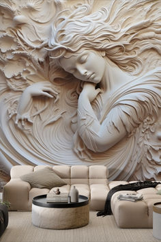 Goddess Venus Relief Wallpaper | Roman Mythology Mural Decor, Peel and Stick Nonwoven and Vinyl, Mythological Decor

#aestheticwallpaper #artdecowallpaper	#largewallpaper #peelstickwallpaper #texturedwallpaper #luxurywallpaper #reliefwallpaper #abstractwallpaper #embossedwallpaper #venuswallpaper #romanmythology #mythologicaldecor #homegift Roman Wallpaper, Relief Wallpaper, Roman Decor, Tapete Gold, Look Wallpaper, Fabric Wall Hanging, Roman Mythology, Woven Wallpaper, Vinyl Wallpaper