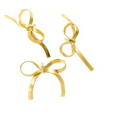 Name: Gold plated bow knot charms, small bow shape charm pendants, 39x33mm, wholesale jewelry making supplies Color: Gold Material: Gold plated over brass Usage: For necklace, bracelet, earrings and more diy jewelry making project. Size 33x39mm, Hole: 1.5mm Quality Details: - Brass base metal, lead and nickle free. - Real gold, white gold, 925 sterling silver plated, wear-resisting and not easily tarnish. ❂ Similar Products ~ https://www.etsy.com/listing/1184520667 https://www.etsy.com/listing/778110254 🏠 Back to shop > https://www.etsy.com/shop/DIYjewelryBoutique How to complete payment with Debit or Credit card without a Paypal account? Follow these simple instructons! 1. Click add to chart botton or buy it now button. 2. Choose Pay with Paypal or Checkout with Paypal. 3. Choose Pay wit Gold Ribbon Bow For Gifts, Gold Satin Bow For Gift, Jewelry Making Project, Bow Knot, Small Bows, Jewelry Cleaner, Diy Jewelry Making, Jewelry Making Supplies, Necklace Bracelet