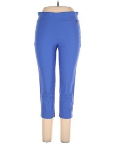 Rafaella Active Pants Size: 12 Blue Activewear - used. 77% VISCOSE, 20% NYLON, 3% ELASTANE, Capri, Color Block, Mid/Reg Rise | Rafaella Active Pants - Mid/Reg Rise: Blue Activewear - Size 12 Blue Cropped Leg Pants, Blue Capri Bottoms For Spring, Blue Capri Length Bottoms For Spring, Blue Mid-rise Capris For Work, Blue Stretch Capri Length Bottoms, Mid-rise Blue Capris For Work, Blue Capri Length Bottoms For Work, Stretch Blue Capris With Pockets, Blue Straight Leg Capris For Spring