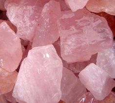 Rose Quartz Properties, Pink Quartz Crystal, Rough Rose Quartz, Wholesale Roses, Yucca Valley, Rose Pastel, Pink Vibes, January Birthstone, Everything Pink