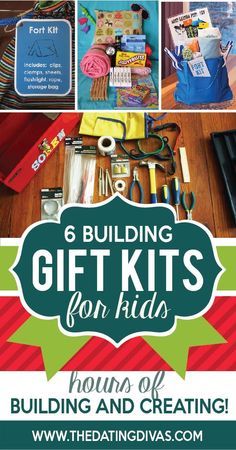 gifts for kids with the title 6 building gift kits for kids moms of building and creating