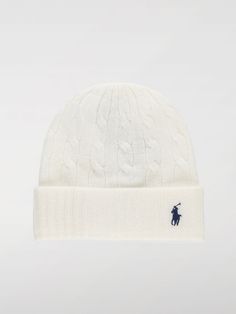 Find RALPH LAUREN Hat on Editorialist. Hat POLO RALPH LAUREN Woman color Cream White Flat Bill Hat For Winter, White Flat Bill Winter Hats, White Winter Flat Bill Hat, Casual White Hat For Fall, Classic Spring Beanie Hat, White Hats For Outdoor Fall Season, White Hat For Outdoor Fall Season, Casual White Brimmed Beanie, Estilo Ivy League