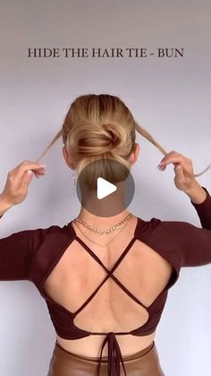 Daily Hair Tutorials 💇‍♀️ on Instagram: "Save for later 😍
By @hair_is_fun_ ❤️
.

.
#hairtutorial #hairstyle #braidsofinstagram #hairstylevideo #hairideas #hairvideotutorial #hairvideoshow  #hairstyletutorial #tutorialhairdo #hairvideoshow #cutehairstyles #hairtutorialvideo #hairdecoration #hairvideo #hairstyleideas  #braidoftheday #hairglamvideos #hotd #naturalhairtutorial #prettyhairstyles" Easiest Hairstyles, Dress Hairstyles, Hair Updo, Easy Hairstyles For Long Hair