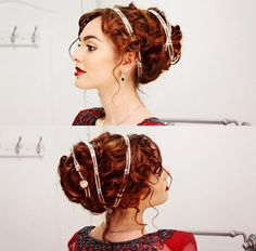 Rose Titanic Hair, Curls Updo, Jackie Wyers, Rose Titanic, The Titanic, Beauty Tricks, Rose Hair, Kate Winslet