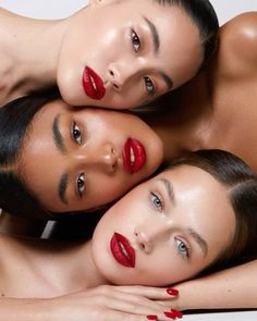 Makeup Models Photoshoot, Makeup Close Up, Beauty Campaign Photography, Red Lips Photoshoot, Makeup Brand Photoshoot, Beauty Shoot Ideas, Beauty Shots Photography, Beauty Shoot Photography, Beauty Shoot Editorial