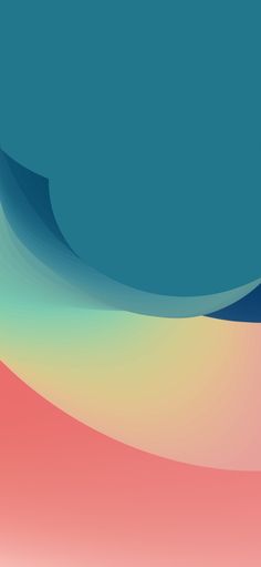 an abstract background with blue, pink and yellow colors in the middle is featured on this iphone wallpaper