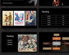 an image of a website design for theatre company