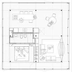 the floor plan for an apartment with two bedroom and living room, as well as a kitchen