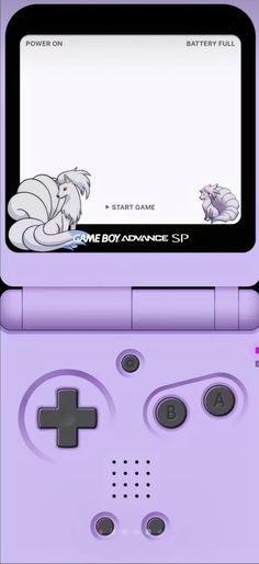 an old nintendo game console with a dog on it's screen and text that reads,