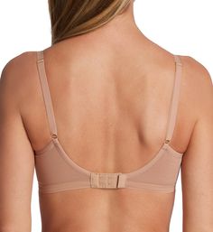 A modern sheer mesh bra with a subtle stripe pattern crafted exclusively for Natori. Seamless molded underwire cup is non-stretch mesh lined with same fabric for increased support and shape retention. Cup has a sheer appearance with a tonal stripe pattern on the overlay fabric. Wide bands of soft lay-flat elastic are sewn onto neckline for a comfortable, consistent fit. Center - triangle panel with stabilizing mesh behind it and a discreet stretch edge. Sides and back have extra fine mesh panels No-show Padded Bra, Mesh Full Coverage Bra With Removable Pads, Seamless Full Coverage Mesh Bra, Mesh Bra, Mesh Panel, Wide Bands, Underwire Bra, Metal Hardware, Stripes Pattern