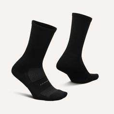 High Performance socks are superior to conventional socks because of their seamless toe, moisture wicking fibers and snug fit. Power bands of Lycra hug your entire foot for maximum support. This snug, supportive fit eliminates movement to prevent blisters. High density cushioning provides extra protection in high impact areas. iWick® fibers wick moisture to keep feet cool and dry, while providing superior durability. Mesh construction on top of the sock provides ventilation for added breathabili Texture Socks, Black Leg Warmers, Womens Wool Socks, Bootie Socks, Smartwool Socks, Shaping Tights, Prevent Blisters, Fleece Socks, Madden Boots