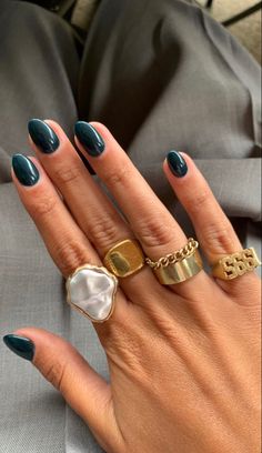 Bridesmaids Nails, Nagellack Trends, Nail Jewelry, Funky Nails, Chic Nails, Outfits Winter