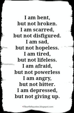 Bent, not broken Lifes Struggles, Love And Life Quotes, Video Chat, Bitter, Inspire Me, Self Help, Wise Words