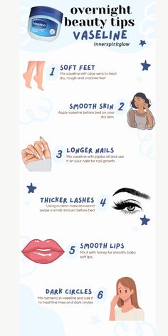 follow for more🌸💞...  Overnight Beauty Tips Vaseline | vaseline beauty tips | Beauty Hacks #innerspiritglow #beautytips #vaselineuses #vaselinebeautytips vaseline beauty hacks, vaseline beauty tips natural Vaseline Beauty Tips, Beginner Skin Care Routine, Skin Care Basics, Skin Advice, Skin Care Routine Order, Basic Skin Care, Clear Healthy Skin, Diy Skin Care Routine