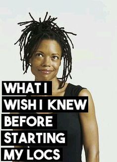 5 Things I Wish I Knew Before I Got Locs - CURLYNUGROWTH.com Female Dreadlocks Styles Long, Loc Starter, Locs Wedding, Starter Dreads, Dread Nation, Loc Goals, Dreadlock Maintenance, Loc Care, Loc Maintenance