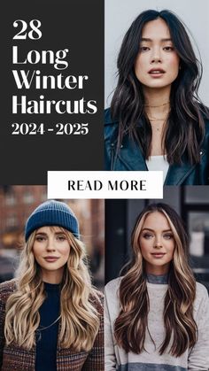 Long Layered Haircuts 2024, 2024 Trending Haircuts, Fall Haircuts 2024 Long, Long Haircut 2024, Winter 2024 Hair Trends, Haircut 2025, Winter Haircut, Soft Blonde Highlights