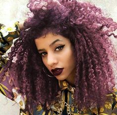 Red Violet Hair Color, Hair Color 2017, Red Violet Hair, Hair Color For Brown Skin, Violet Hair Colors, Hair Color For Dark Skin, Hair Dyed