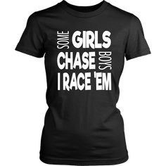 Snowmobile Girl, Racing Clothes, Race Quotes, Boat Hair, Dirt Bike Shirts, Racing Quotes, Nascar Shirts, Racing Girl, Kart Racing