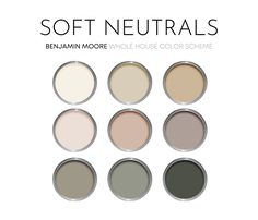 the color scheme for soft neutrals