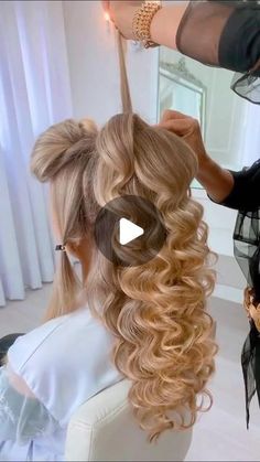 Elegant Ponytail Hairstyles Wedding, Quinceañera Hair, Voluminous Hairstyles, Formal Hairdos, Formal Updos, Elegant Ponytail, Quinceanera Hairstyles, Hair Tutorials Easy, Voluminous Hair